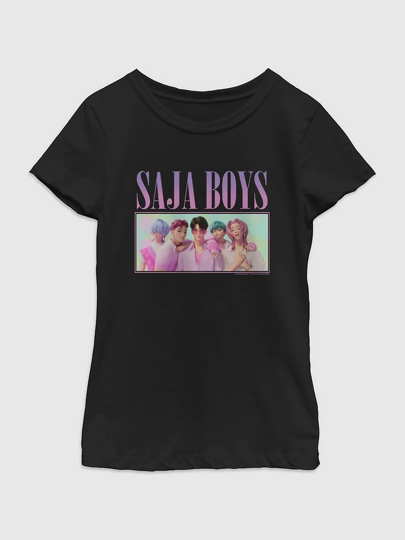 K-Pop Demon Hunters Saja Boys Group Graphic T-Shirt For Girls