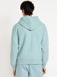Essential Quilted Fleece Hoodie