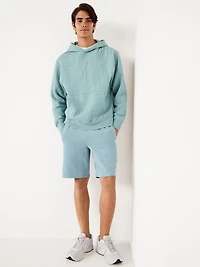 Essential Quilted Fleece Hoodie
