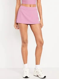 Mid-Rise StudioSmooth Mini Skort