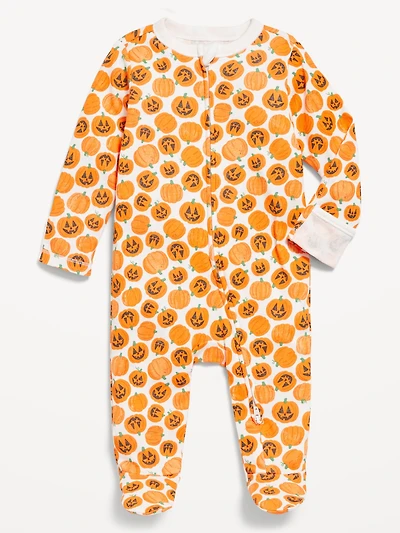 2-Way-Zip Sleep & Play Footed One-Piece for Baby