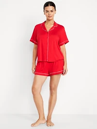 Sunday Sleep Knit Jersey Short Set