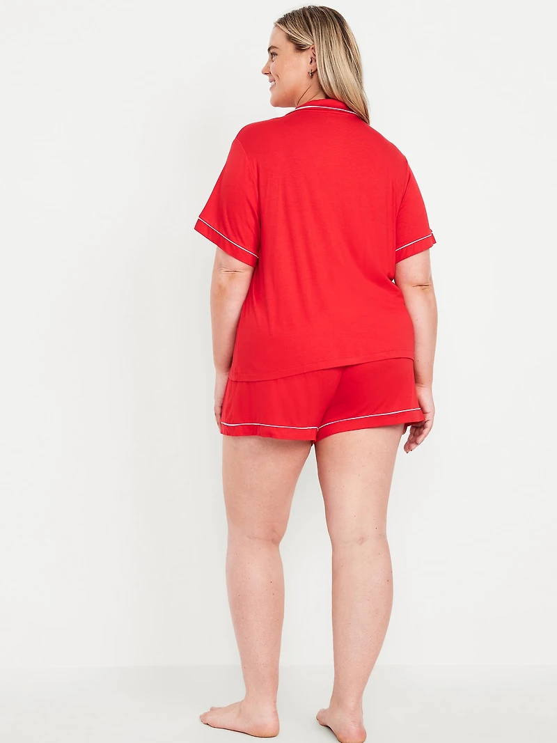 Sunday Sleep Knit Jersey Short Set