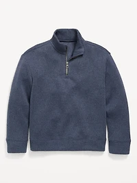 Sweater-Fleece Quarter-Zip for Boys