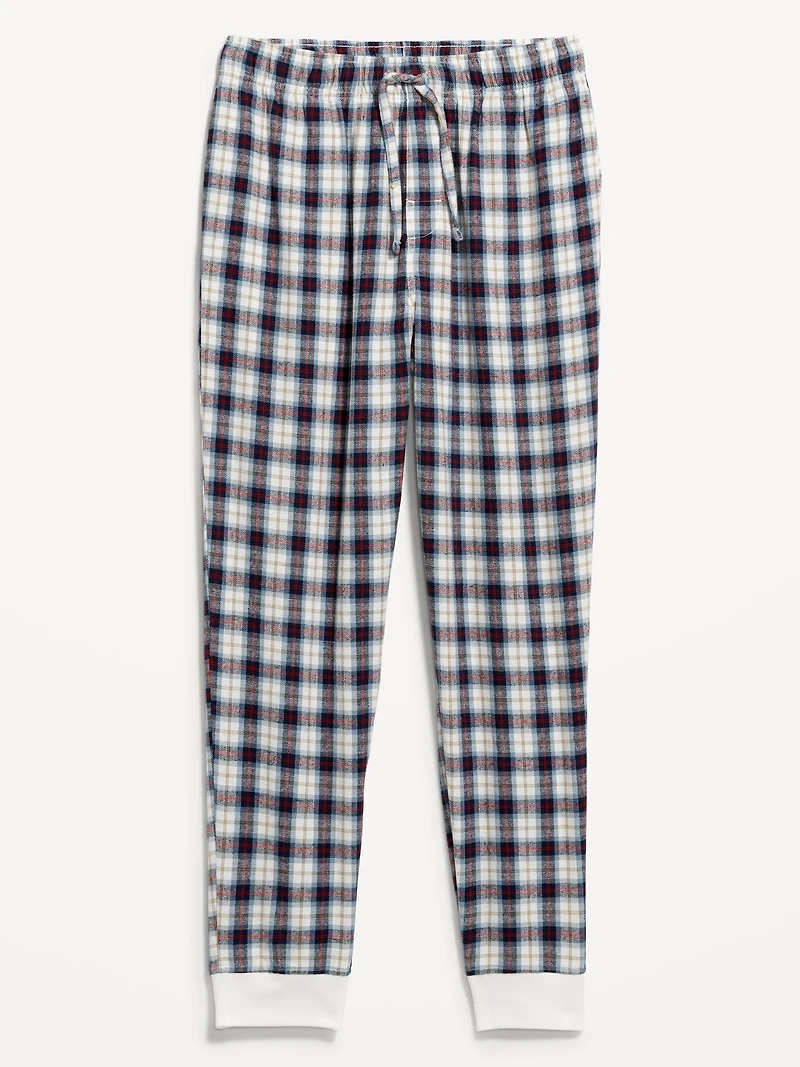 Plaid Flannel Pajama Joggers