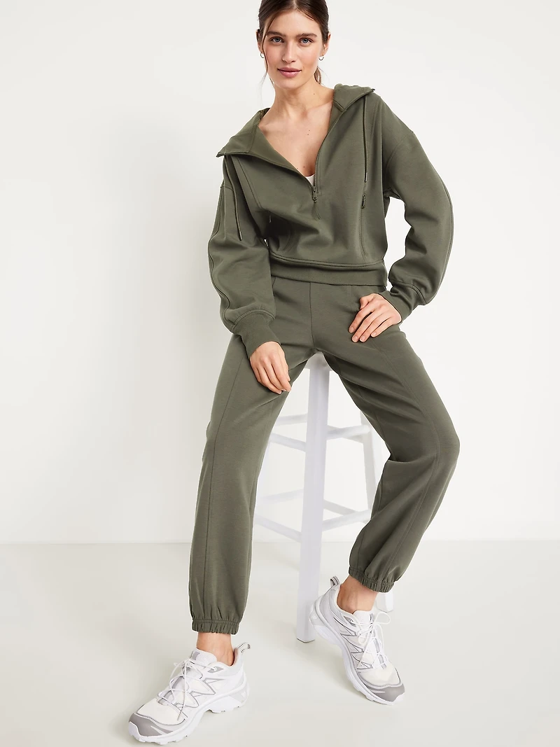Dynamic Fleece Half-Zip Hoodie Sweatshirt