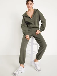 Dynamic Fleece Half-Zip Hoodie Sweatshirt