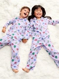 Printed Unisex Pajama Set for Toddler & Baby