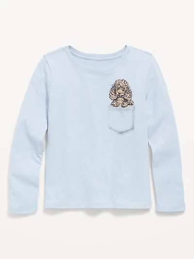 Long-Sleeve Graphic T-Shirt for Girls