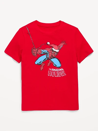 Marvel™ Spider-Man Gender-Neutral Graphic T-Shirt for Kids