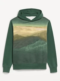 Rotation Graphic Popover Hoodie