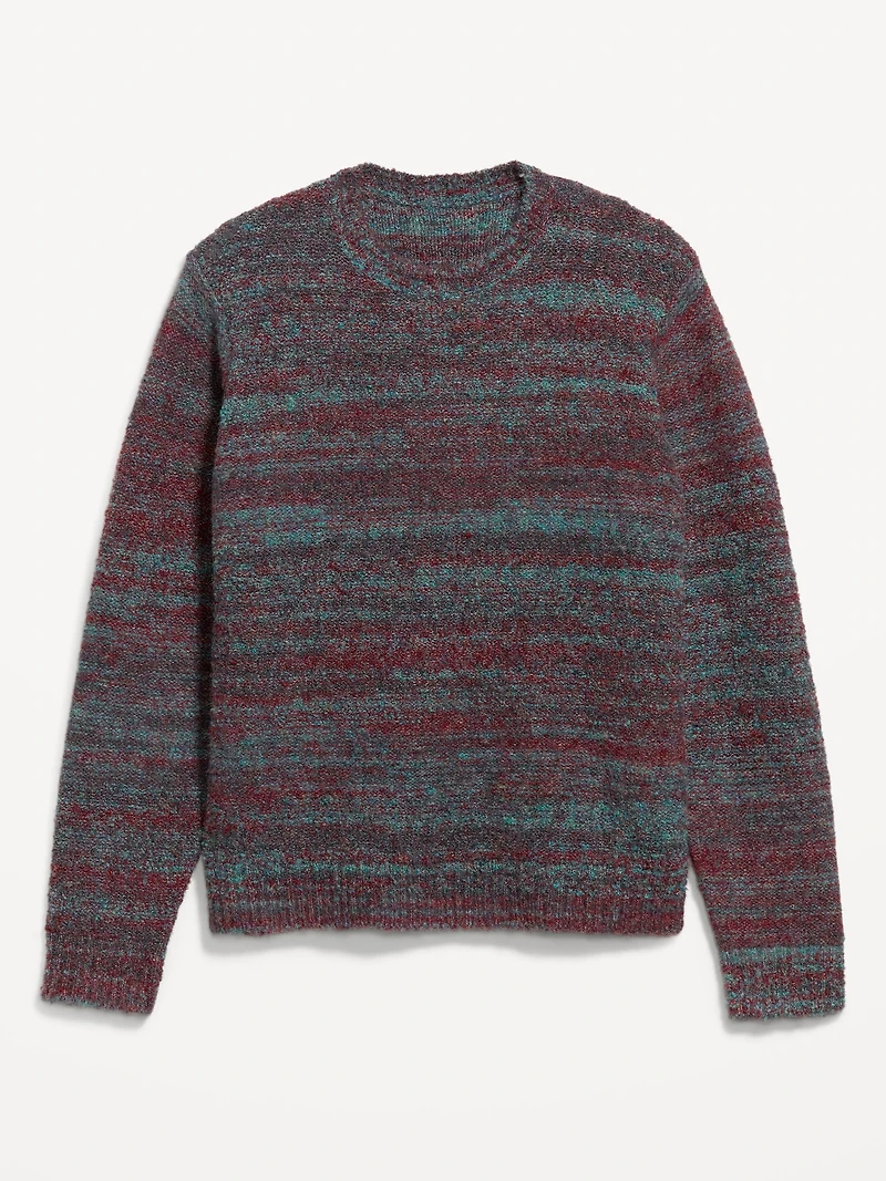 Wool-Blend Crew-Neck Sweater