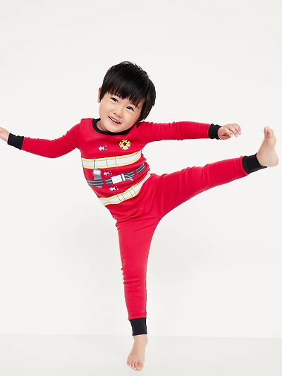 Snug-Fit Graphic Pajama Set for Toddler & Baby