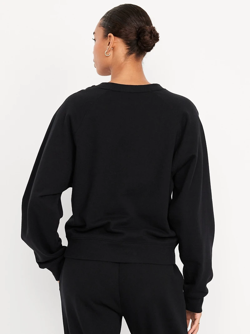 SoComfy Oversized Raglan Sweatshirt