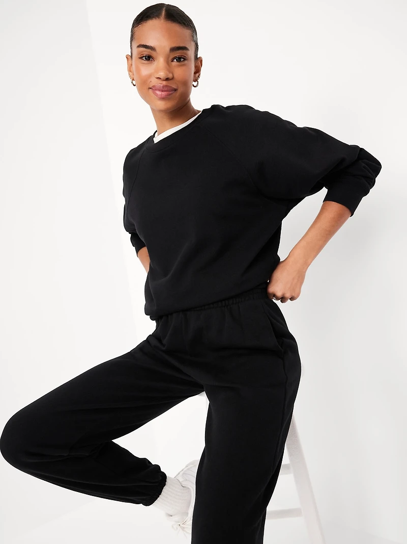 SoComfy Oversized Raglan Sweatshirt