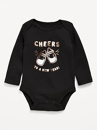 Long-Sleeve Graphic Bodysuit for Baby