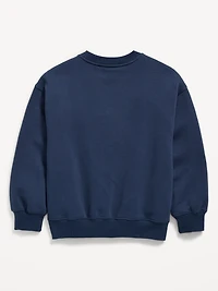 Disney© Oversized Gender-Neutral Logo-Graphic Sweatshirt for Kids
