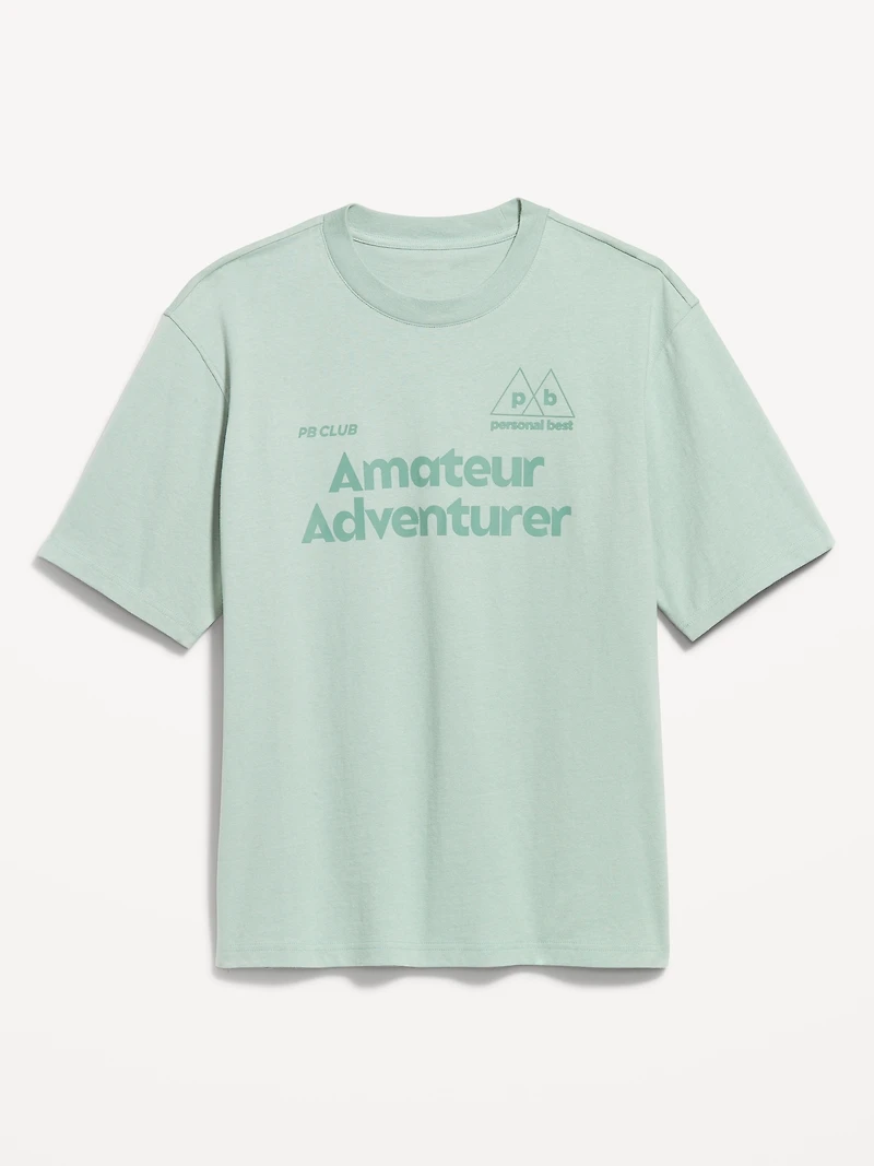 Heavyweight Crew-Neck Graphic T-Shirt