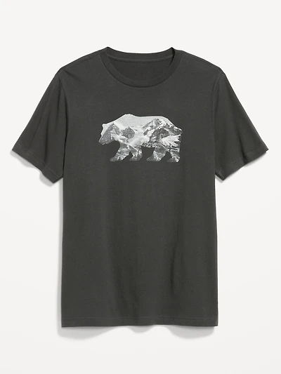 Graphic Crew-Neck T-Shirt