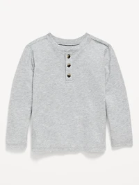 Long-Sleeve Henley T-Shirt for Toddler Boys
