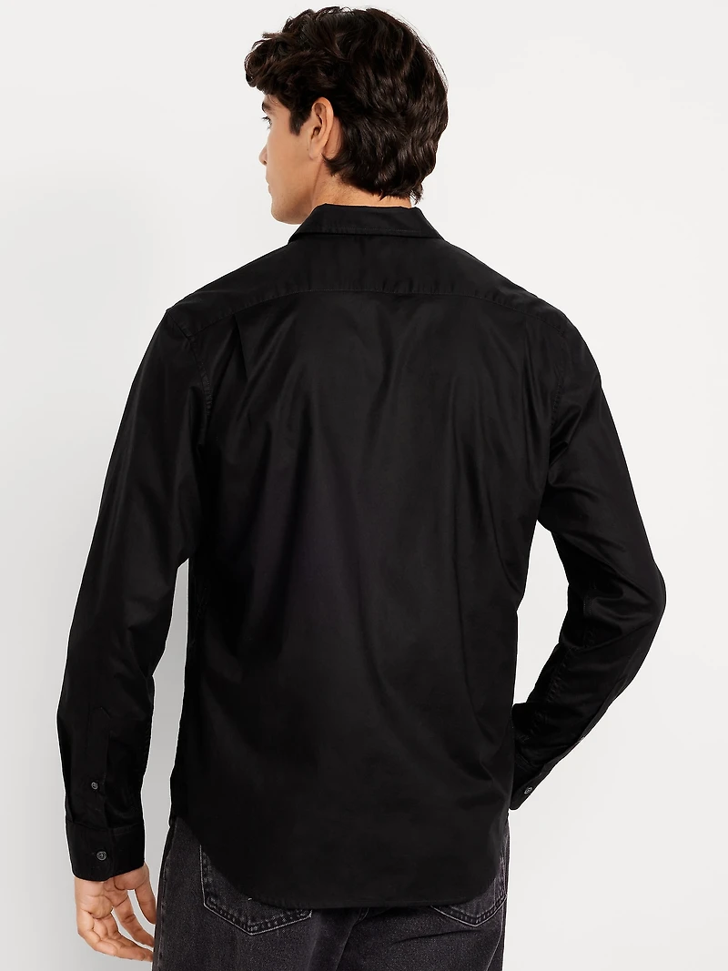 Classic Fit Everyday Poplin Shirt