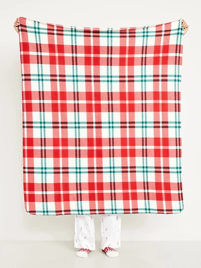 Printed Fleece Blanket for the Family