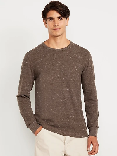 Waffle-Knit T-Shirt