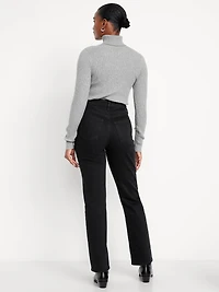 Curvy Extra High-Waisted Straight Jeans
