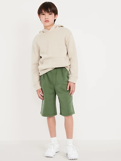 Below Knee Baggy Fleece Shorts for Boys