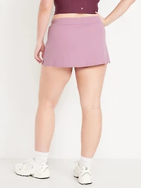 Mid-Rise StudioSmooth Mini Skort