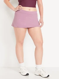 Mid-Rise StudioSmooth Mini Skort