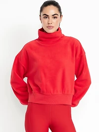 Oversized Performance Microfleece Sweatshirt