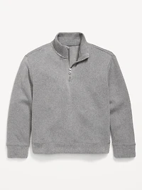 Sweater-Fleece Quarter-Zip for Boys