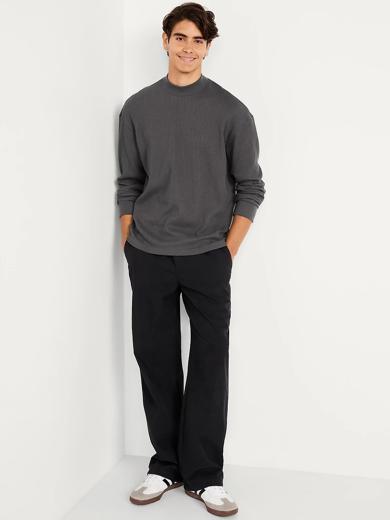 Heavyweight Long-Sleeve Waffle T-Shirt