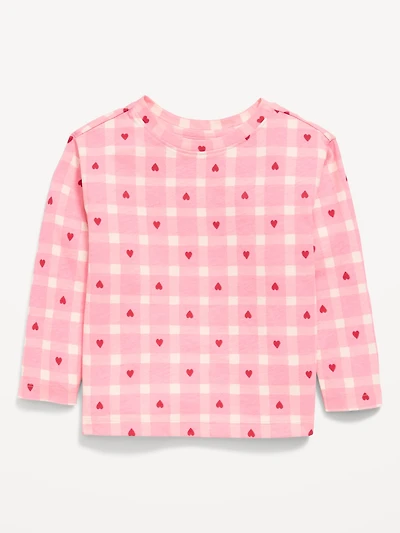 Printed Long-Sleeve T-Shirt for Toddler Girls