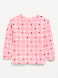 Printed Long-Sleeve T-Shirt for Toddler Girls
