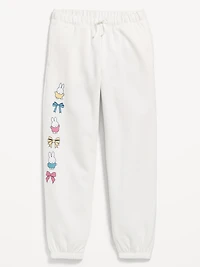 Miffy™ High-Waisted Graphic Jogger Sweatpants for Girls
