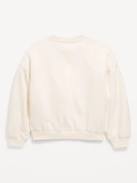 Favorite Fleece Oversized Graphic Tunic Sweatshirt for Girls