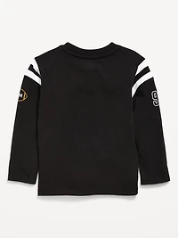Oversized Football Graphic T-Shirt for Toddler Boys