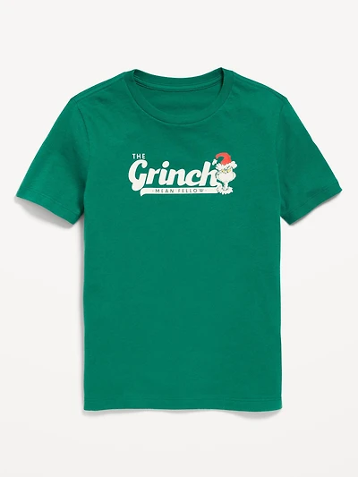 Dr. Seuss™ "Grinch" Gender-Neutral Graphic T-Shirt for Kids