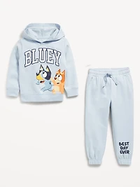 Bluey™ Unisex Hoodie and Jogger Sweatpants Set for Toddler
