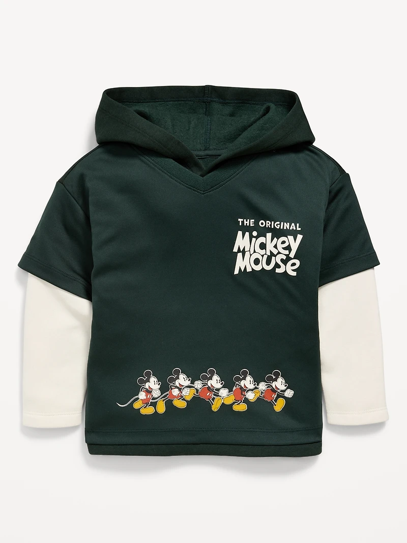 Disney© Mickey Mouse Oversized Unisex Graphic Hoodie for Toddler