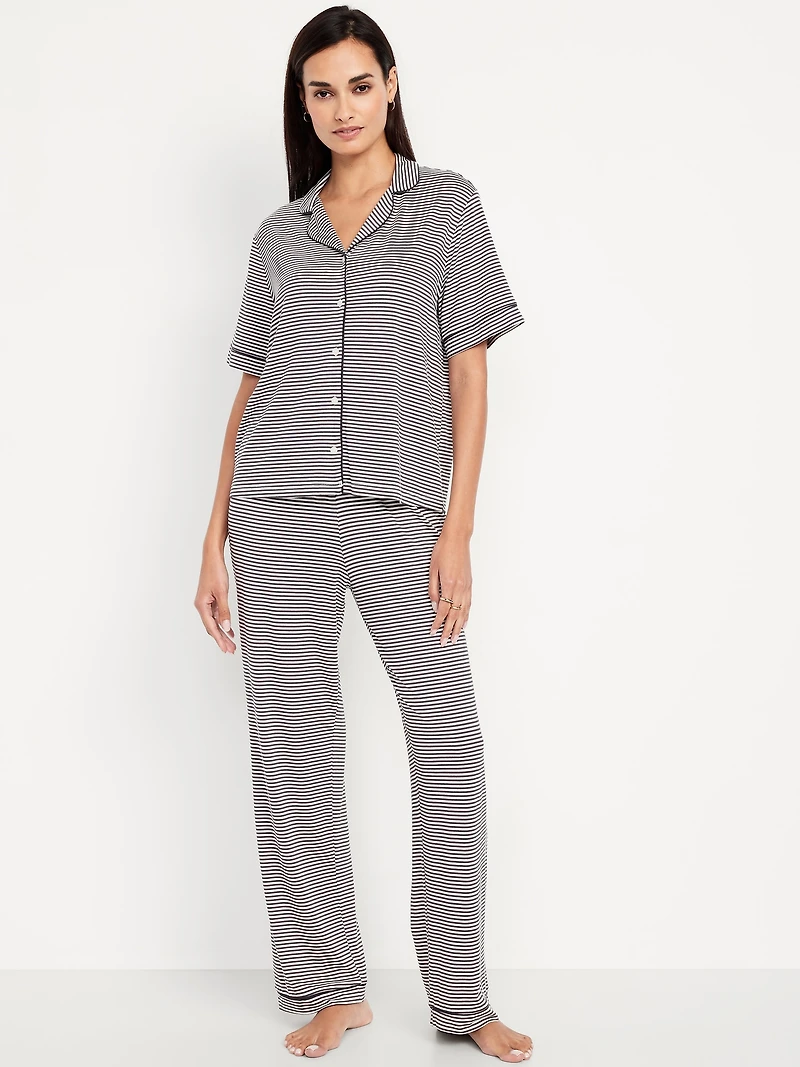 Classic Jersey Pajama Pant Set