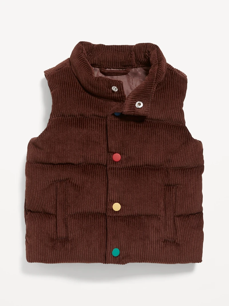 Quilted Corduroy Vest for Baby
