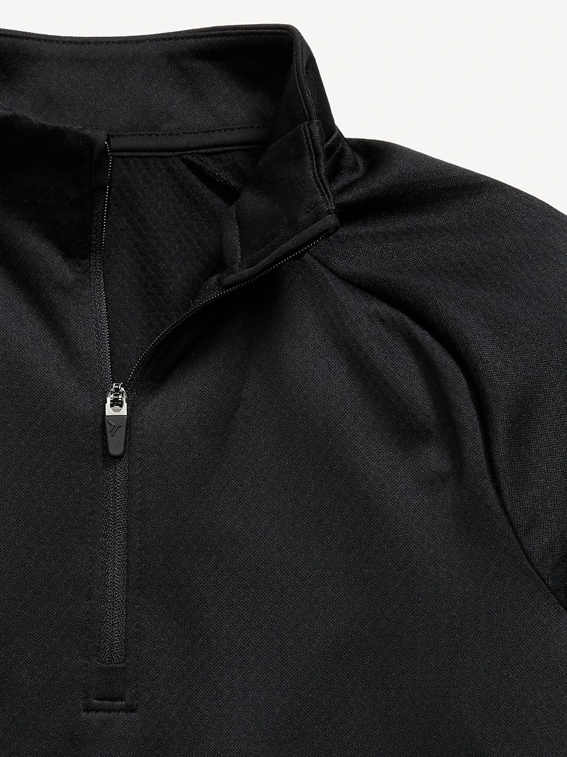 Go-Dry Quarter-Zip Soccer Pullover for Boys
