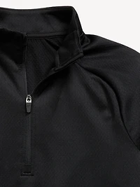 Go-Dry Quarter-Zip Soccer Pullover for Boys