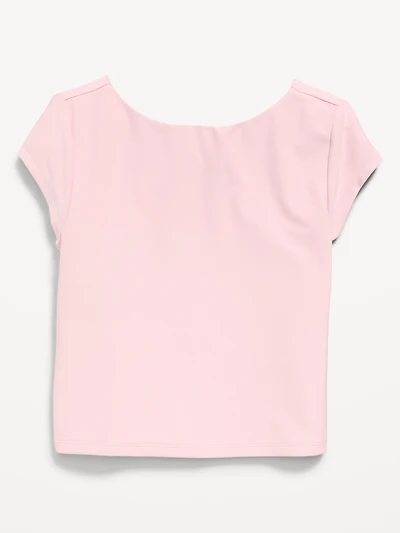 PowerSoft Fitted Twist Back Top for Girls