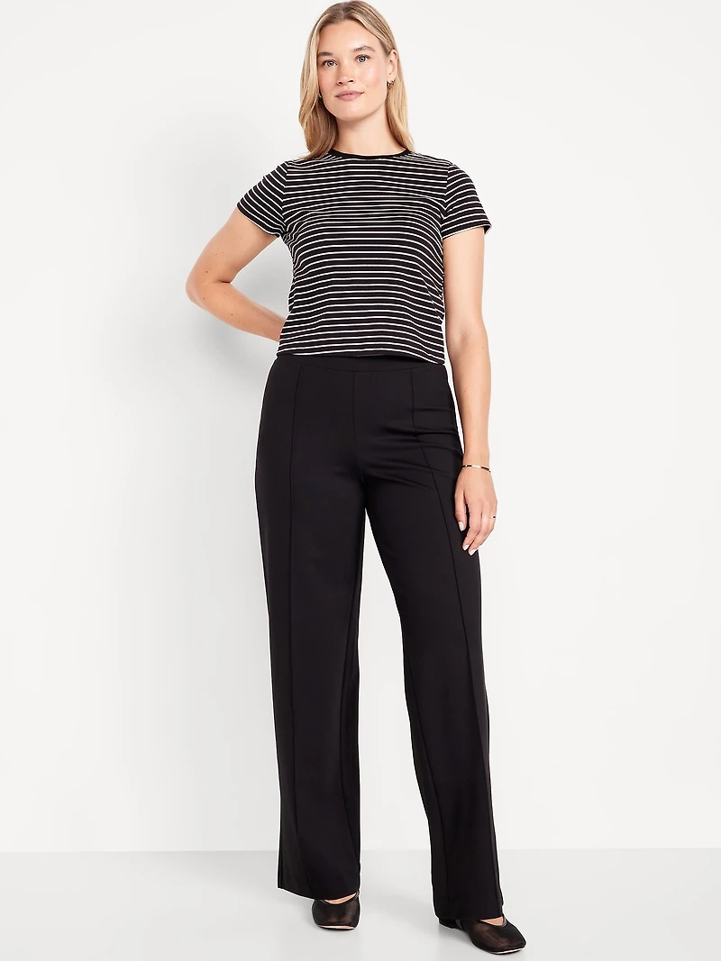 Extra High-Waisted Stevie Wide-Leg Pants