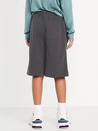 Below Knee Baggy Fleece Shorts for Boys