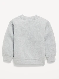 Oversized Bounce Fleece Crew-Neck Sweatshirt for Toddler Boys